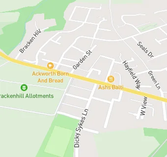 map for Brackenhill Fisheries