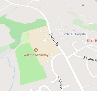 map for Wardle Academy