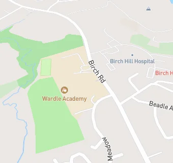 map for Wardle Academy