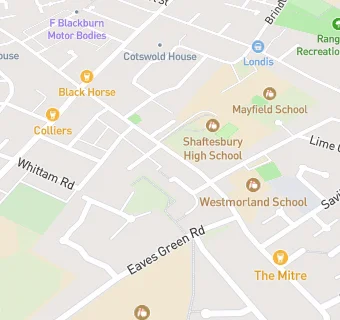 map for Westmorland School