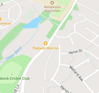 map for The Pledwick Well Inn