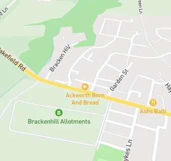 map for Ackworth Born And Bread