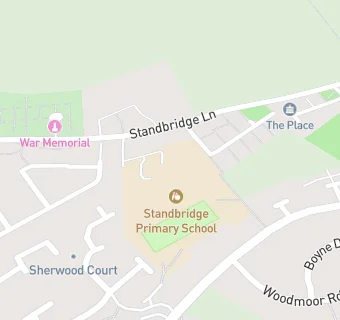 map for Standbridge Primary School