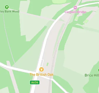 map for British Oak