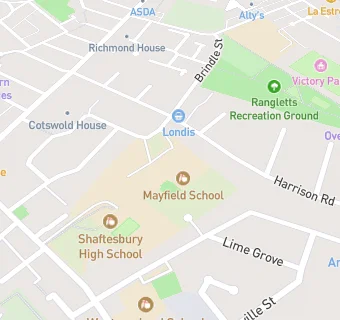 map for Mayfield School