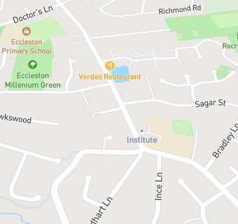 map for Eccleston Dental Practice