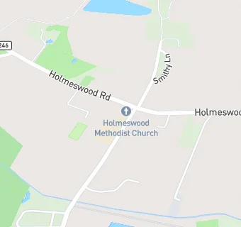 map for Holmeswood Methodist School