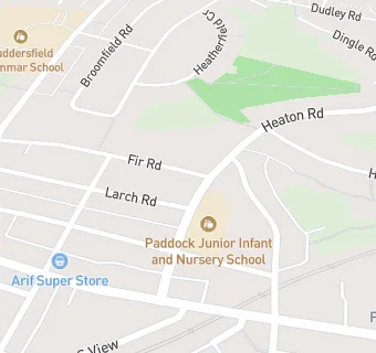 map for Paddock Junior Infant And Nursery School