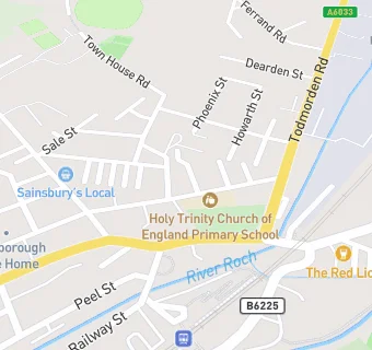 map for Holy Trinity Primary School