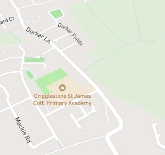 map for Crigglestone St James Church of England Voluntary Controlled Junior and Infant School