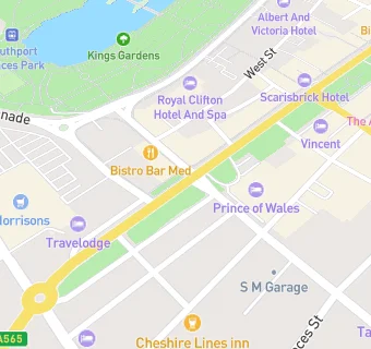 map for Prince Of Wales Hotel