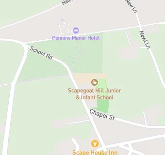 map for Scapegoat Hill Junior and Infant School