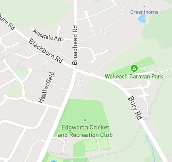 map for Edgworth Medical Centre - Dr Leach, Dr Bakht And Dr Tanoli