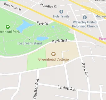 map for Greenhead College