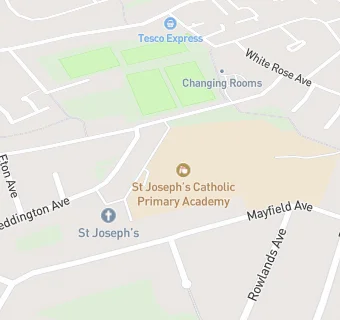 map for St Joseph's Catholic Primary School (Huddersfield)