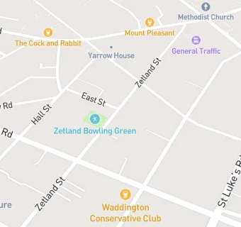 map for Zetland Hotel
