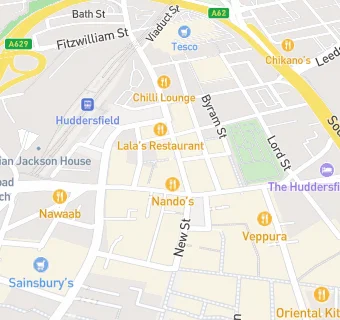 map for Nandos