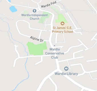 map for Wardle Conservative Club