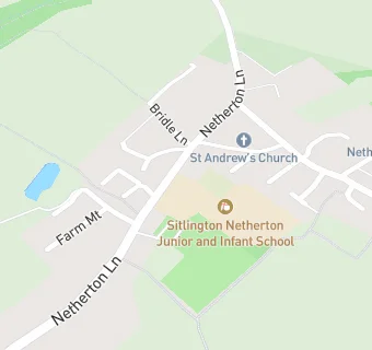 map for Sitlington Netherton Junior and Infant School