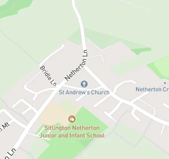 map for St Andrew's Church