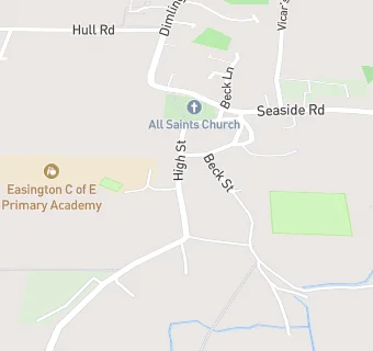 map for Easington CofE Primary Academy