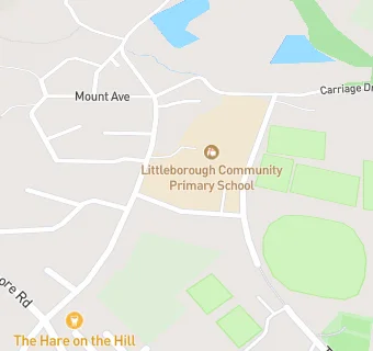 map for Littleborough Cricket Club