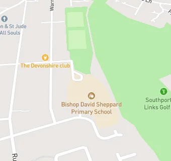 map for Bishop David Sheppard Primary School