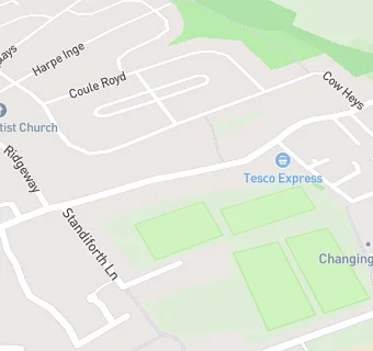 map for Tesco Express