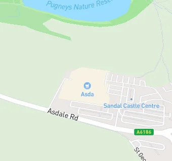 map for Asda Pharmacy