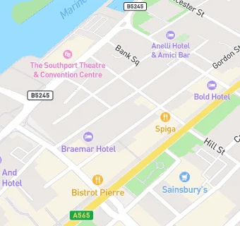 map for The Braemar Hotel