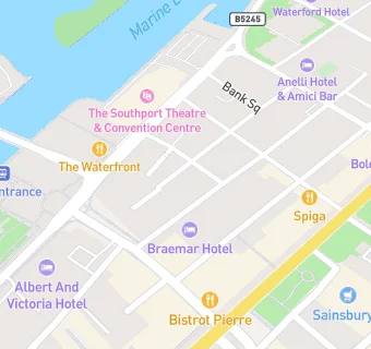 map for The Ambassador Townhouse