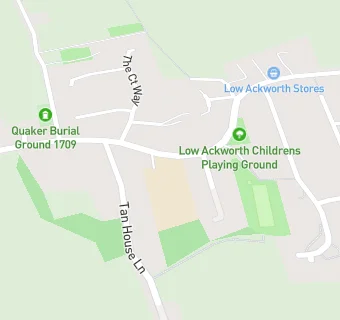 map for Ackworth Howard CofE First School