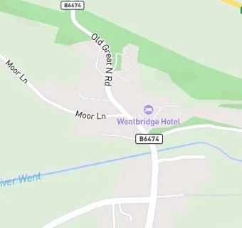 map for Wentbridge Hotel