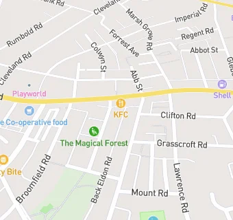 map for Westbourne Surgery