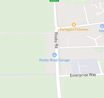 map for Roxby Road Garage