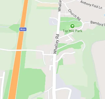 map for Whalley Road