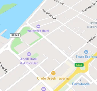 map for The Leicester Hotel