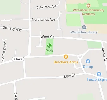 map for The Butchers Arms