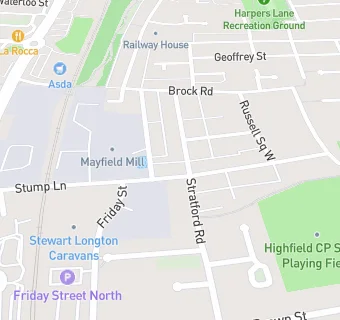 map for Stump Lane Stores