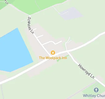 map for Woolpack Country Inn