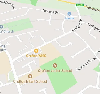 map for Crofton Junior School