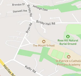 map for The Mount School