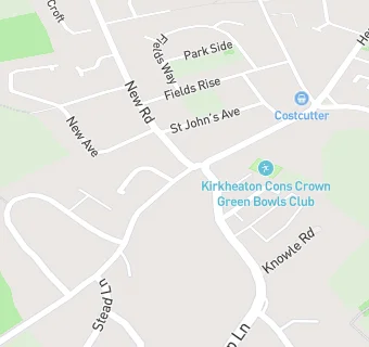 map for  Kirkheaton Dental Practice