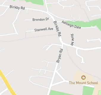 map for Bryan Road Craft Centre