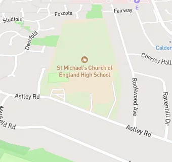 map for Mellors Catering At St Michael's C Of E High School