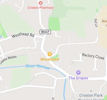 map for Croston Park Rest Home