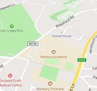 map for Horbury Academy