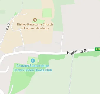 map for Bishop Rawstorne Church of England Language College