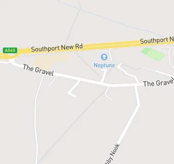 map for Mere Brow Village Hall