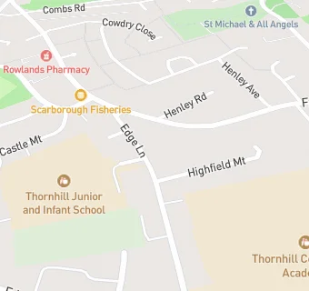 map for Thornhill Junior And Infant School